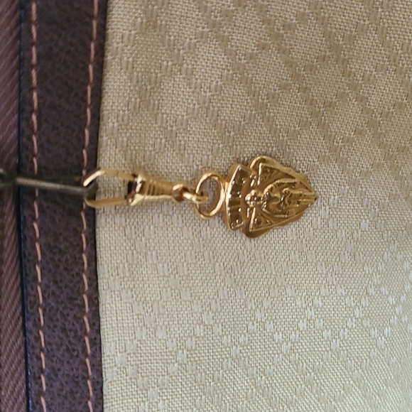 GUCCI suitcase oversized large travel satchel vintage, GG logo RARE original key - Picture 12 of 14